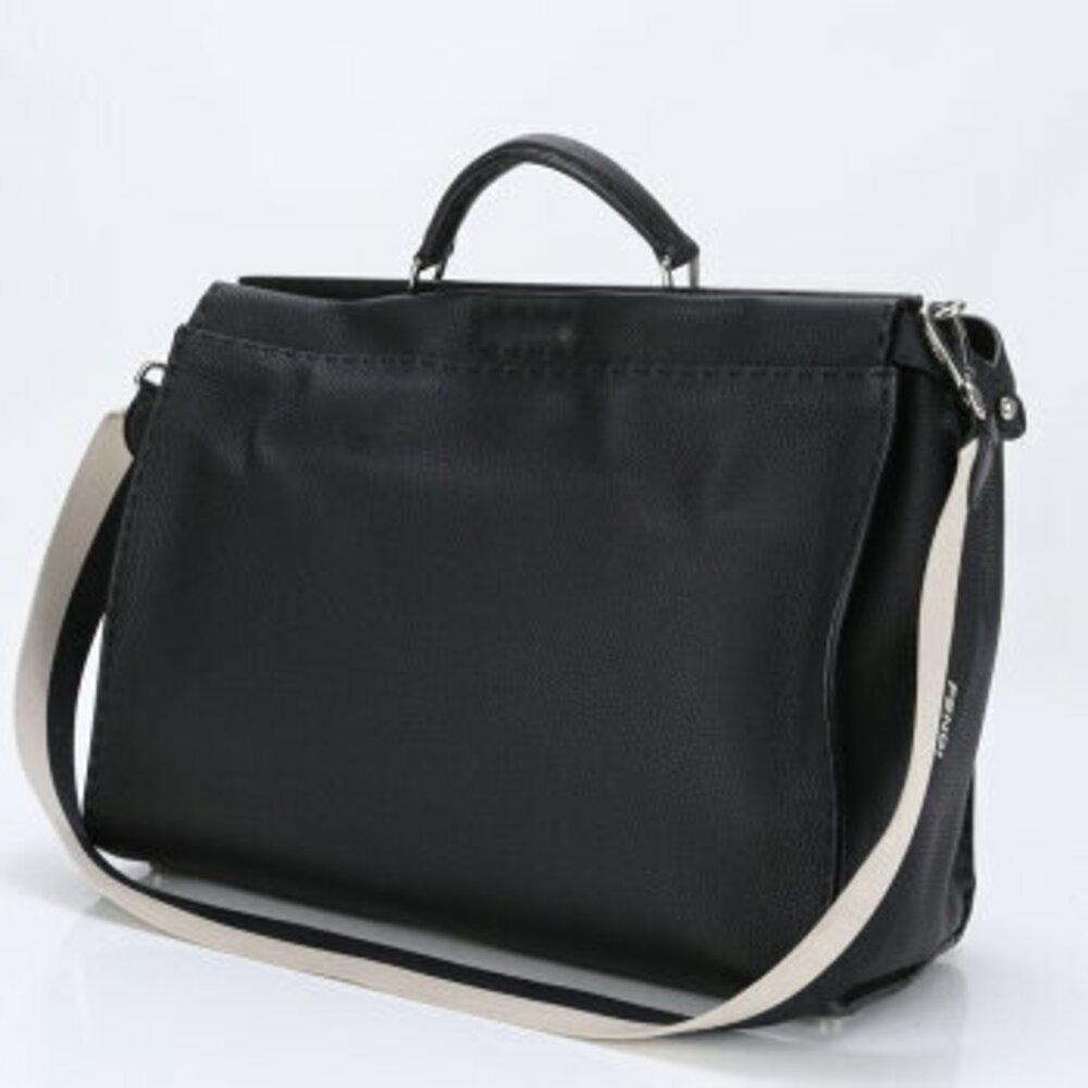 Fendi Selleria Peekaboo leather business bag crossbody - Picture 2 of 12